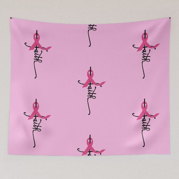 Item preview, Faith Awareness Ribbon (Pink) designed and sold by Chronic Illness Awareness Shop.
