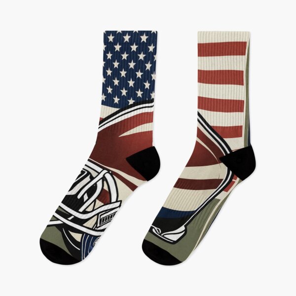 Item preview, USA ,AMERICAN FOOTBALL,FLAG,HELMET, designed and sold by Eandbeyond.