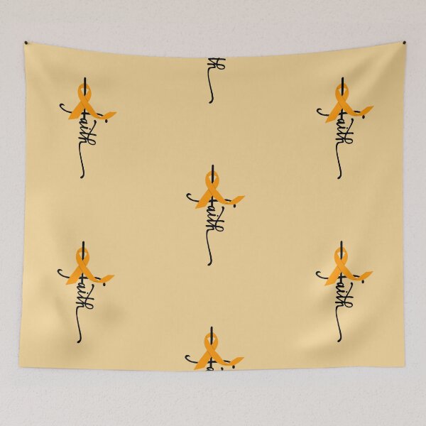Item preview, Faith Awareness Ribbon (Orange) designed and sold by CaitlynConnor.