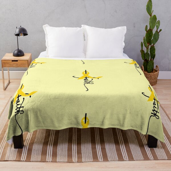 Item preview, Faith Awareness Ribbon (yellow) designed and sold by CaitlynConnor.