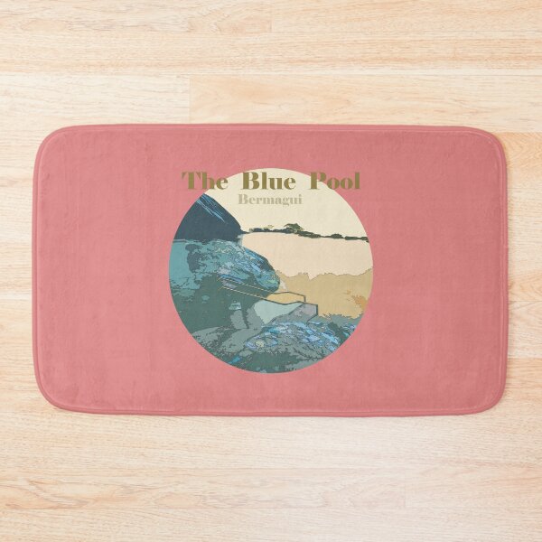 Item preview, the blue pool bermagui retro scene designed and sold by Brett Thompson.
