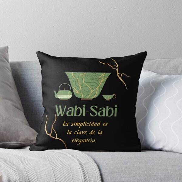 Item preview, Kintsugi art and Wabi sabi quote: Simplicity is the key to elegance designed and sold by CachoGlorious.