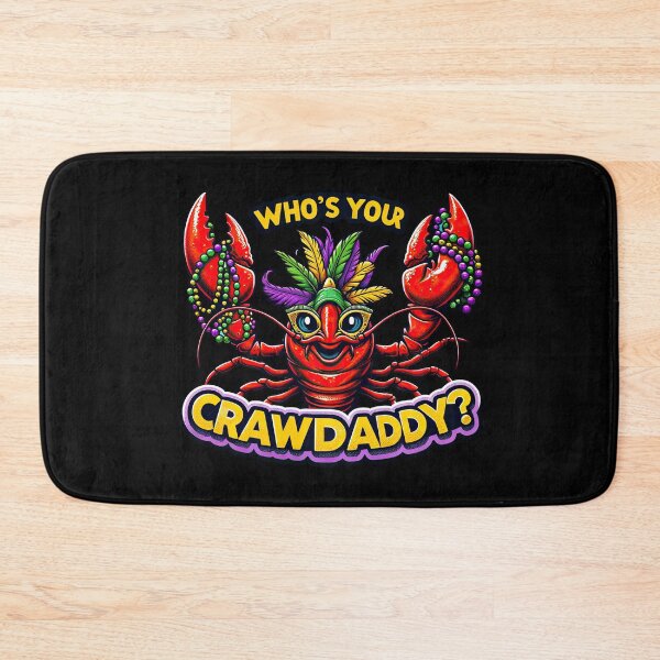 Item preview, Mardi Gras "Who's Your Crawdaddy" Festive Tee designed and sold by MAPDDesigns.