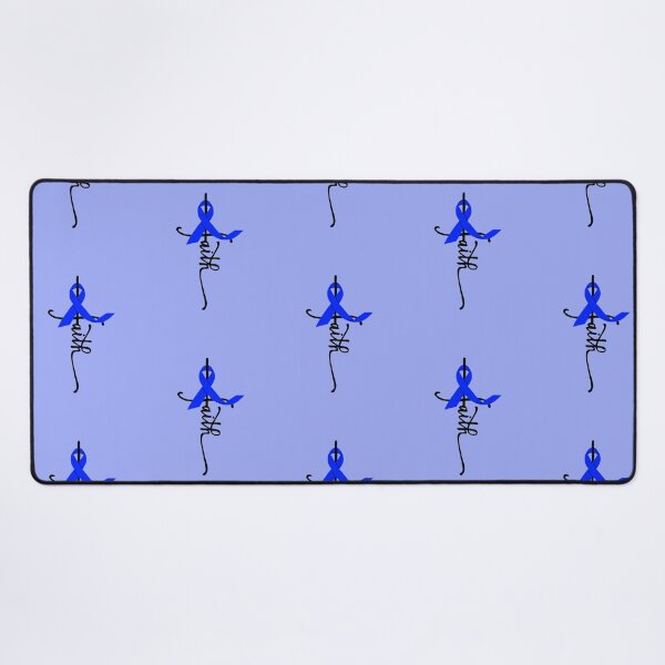 Item preview, Faith Awareness Ribbon (Blue) designed and sold by CaitlynConnor.