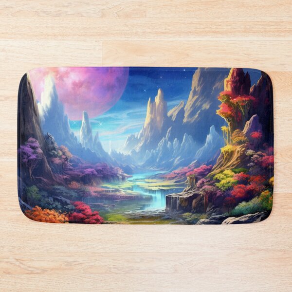 Item preview, Fantasy Landscape - Gumball Moon Valley designed and sold by Fantasy Masterpiece.