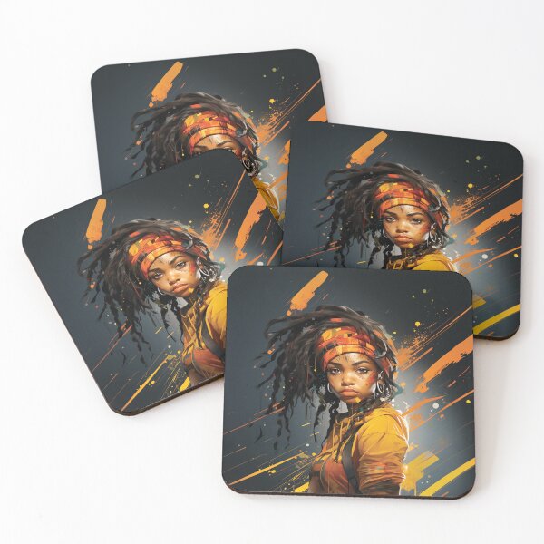 Item preview, Butter Glow Essence: Afrofuturism Art designed and sold by UrbanEthnicArts.