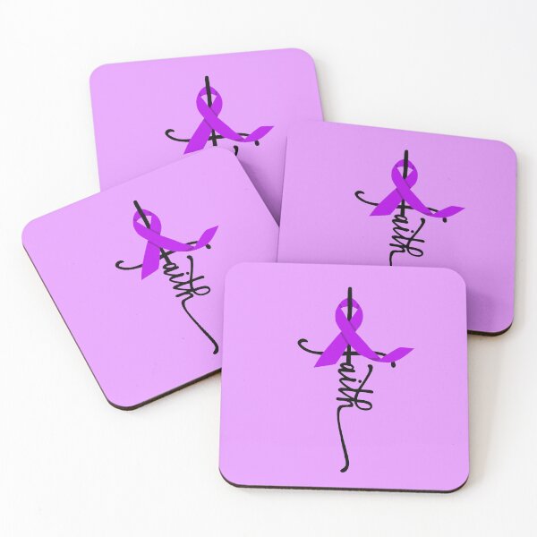 Item preview, Faith Awareness Ribbon (purple) designed and sold by CaitlynConnor.