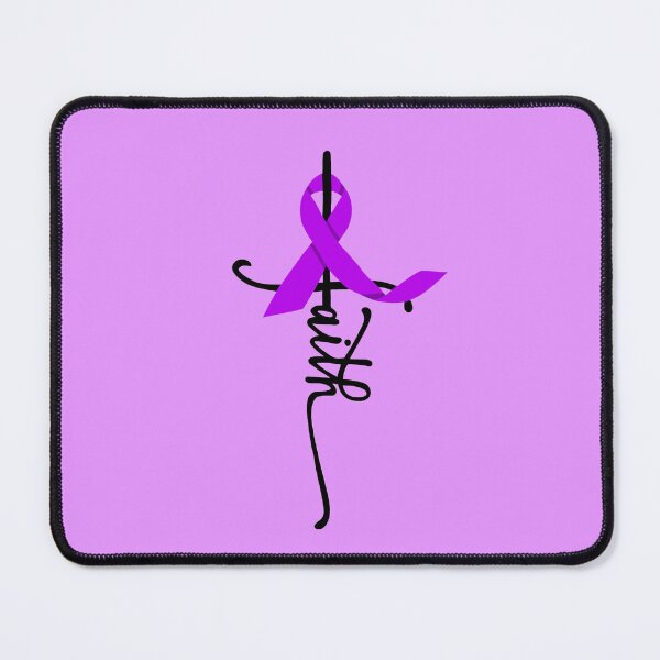 Item preview, Faith Awareness Ribbon (purple) designed and sold by CaitlynConnor.