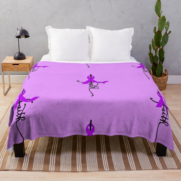 Item preview, Faith Awareness Ribbon (purple) designed and sold by CaitlynConnor.