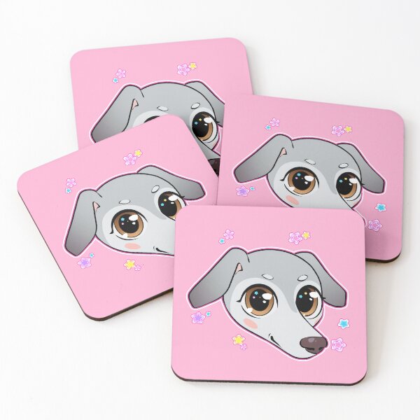 Artikelvorschau, Kawaii Whippet entworfen und verkauft von Iluvmygreyhound.