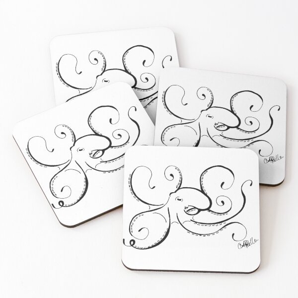 Item preview, Minimalist Octopus designed and sold by CaitlinPadilla.