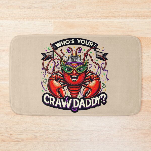 Item preview, Mardi Gras "Who's Your Crawdaddy" Festive Tee designed and sold by MAPDDesigns.
