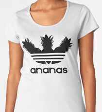 Camiseta premium para mujer piña