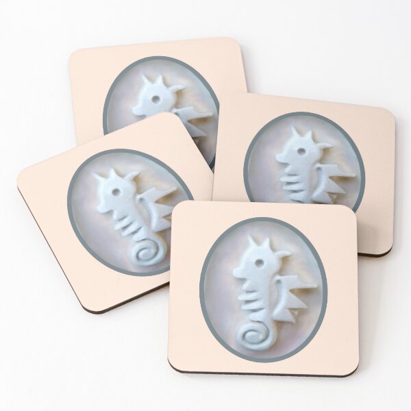 Item preview, Embossed Ceramic Porcelain Seahorse designed and sold by sweetlemon134.