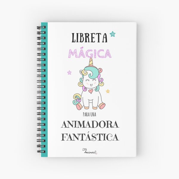 Libreta Mágica de Animadora Cuaderno de espiral