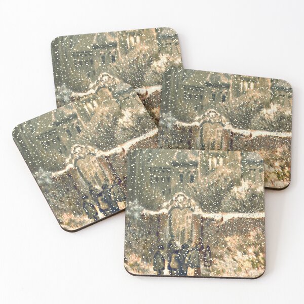 Item preview, Christmas Card Depicting Winter Scenes designed and sold by SkyisBright.