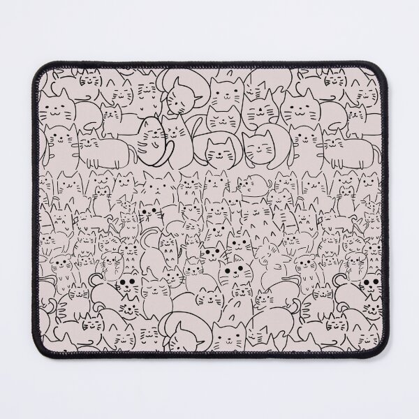 Item preview, Many cat seamless pattern designed and sold by Markkobayastore.