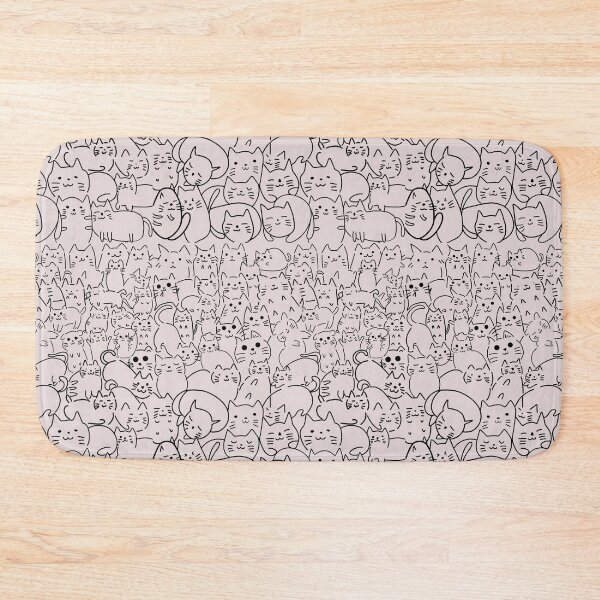 Item preview, Many cat seamless pattern designed and sold by Markkobayastore.