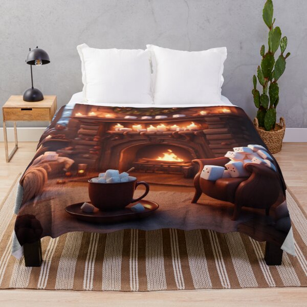 Item preview, Cocoa Hearth: Creatures' Cozy Tales by the Marshmallow Flames designed and sold by RealisticAi.