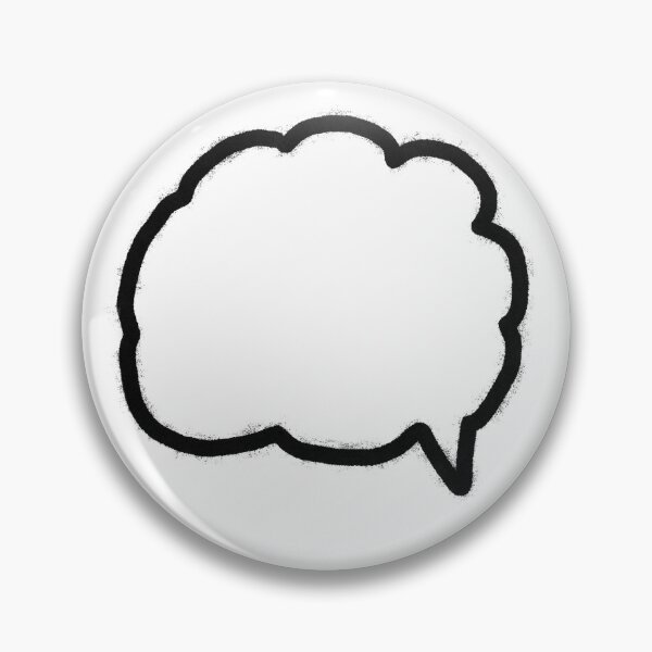 Item preview, Black bubble speech designed and sold by lukked.