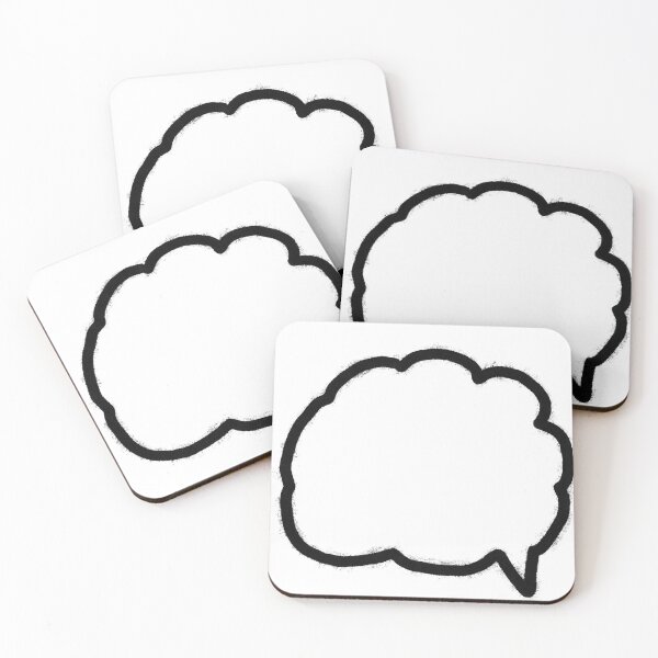 Item preview, Black bubble speech designed and sold by lukked.