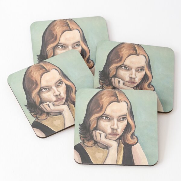 Item preview, Portrait of Elizabeth Harmon (Queen's Gambit)   designed and sold by SpectralFae.