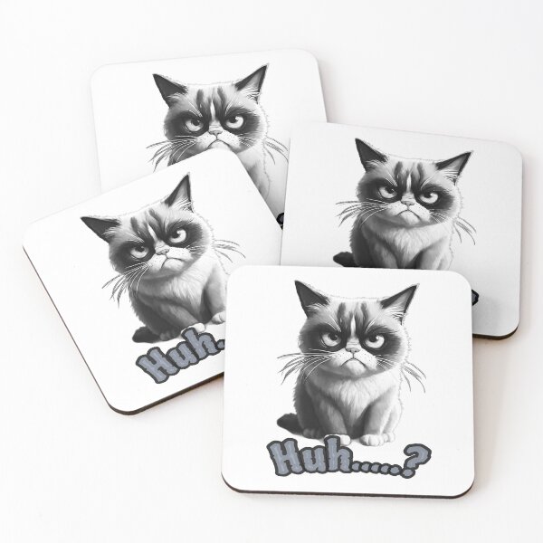 Item preview, Feline Confusion Delight: Cat Huh Meme designed and sold by Designeking.