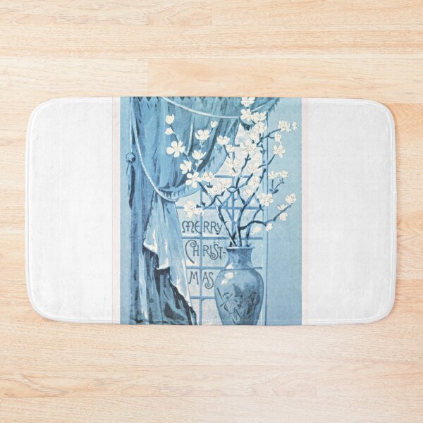 Item preview, Christmas Card Depicting a Vase of Flowers designed and sold by SkyisBright.