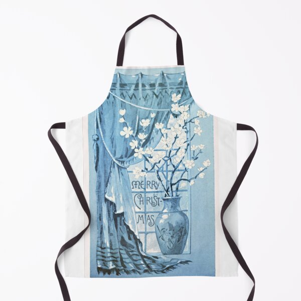 Item preview, Christmas Card Depicting a Vase of Flowers designed and sold by SkyisBright.