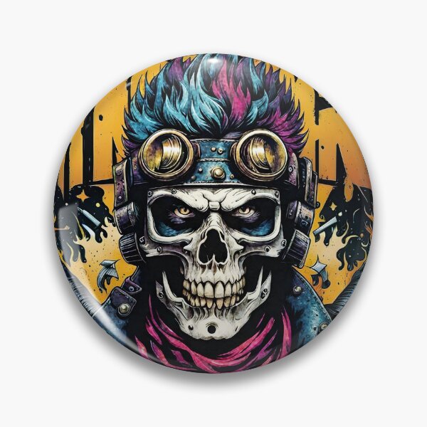 Item preview, New Danger Skull designed and sold by Dirk Danger Designs.
