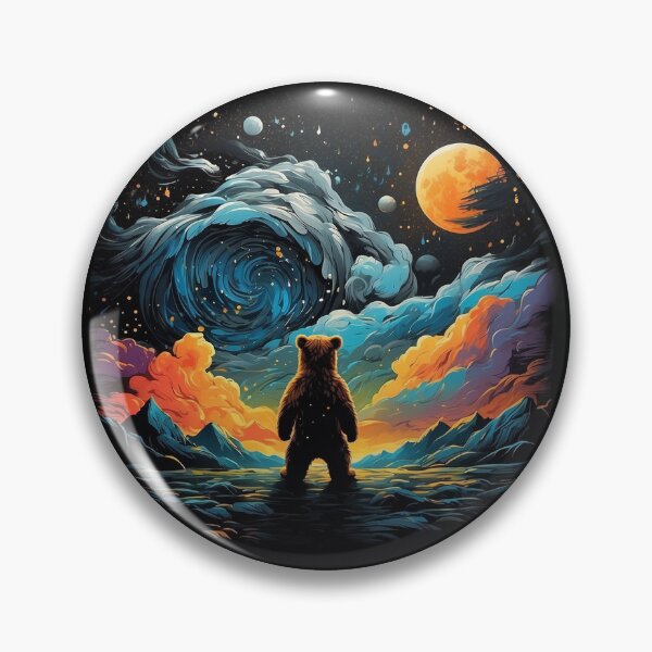 Item preview, Solitude in Fur: The Artistic Essence of the Lonely Bear designed and sold by WantStore.