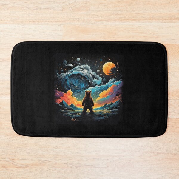 Item preview, Solitude in Fur: The Artistic Essence of the Lonely Bear designed and sold by WantStore.