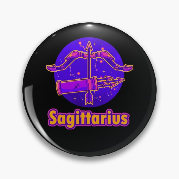 Item preview, Color  Daily Horoscopes Sagittaurius zodiac- Horescope/SunSign Theme  on  grey back ground designed and sold by CosmicNook1.