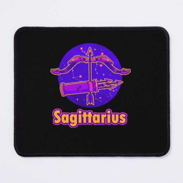 Item preview, Color  Daily Horoscopes Sagittaurius zodiac- Horescope/SunSign Theme  on  grey back ground designed and sold by CosmicNook1.