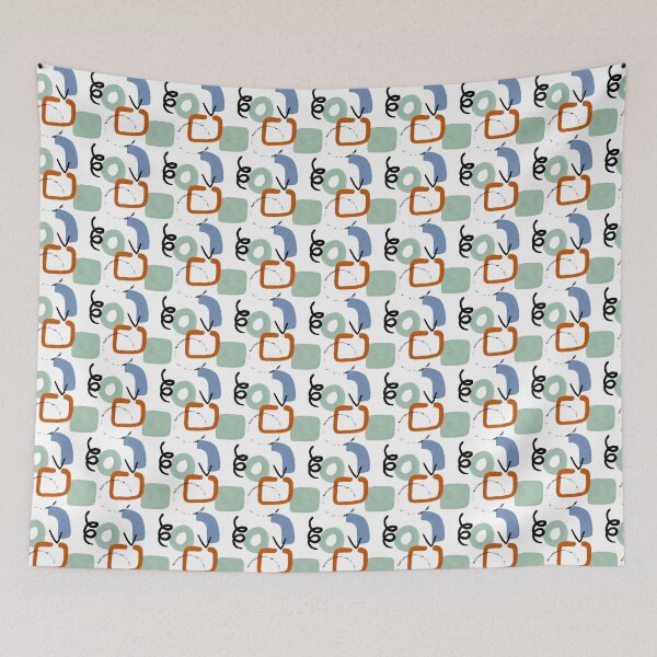 Aperçu de l'œuvre Watercolor abstract pattern créée et vendue par tapilipa.