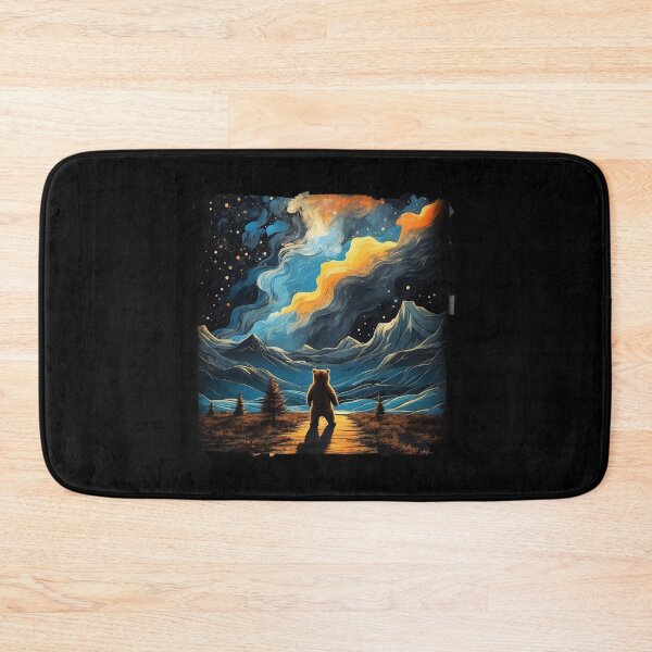 Item preview, Solitude in the Wilderness: Captivating Lonely Bear Art designed and sold by WantStore.
