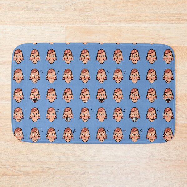 Item preview, Facial expressions of a woman with red short hair designed and sold by HarridanCreates.