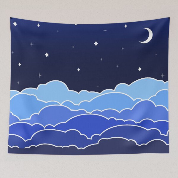 Item preview, Dark Blue Night Sky designed and sold by Emmiinnoo.