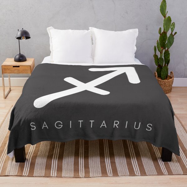 Item preview, Minimilistic Daily Horoscopes white Sagittaurius zodiac- Horescope/SunSign Theme on grey back ground designed and sold by CosmicNook1.