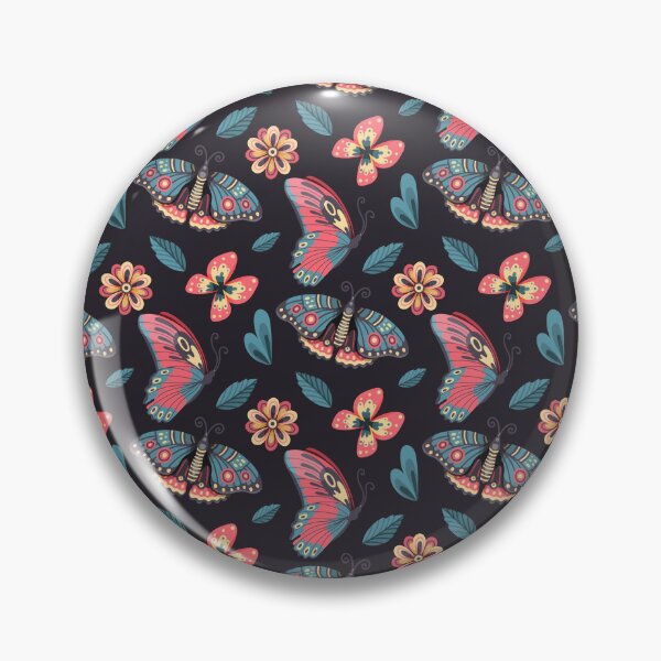 Item preview, insects and flowers pattern designed and sold by magicaleye-00.