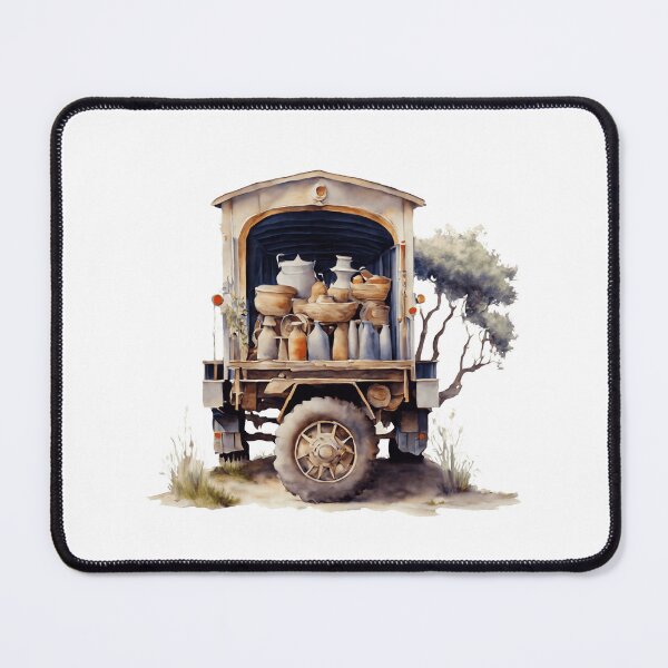 Item preview, Enchanting Watercolor Pottery Artwork Series designed and sold by Silver Medal.