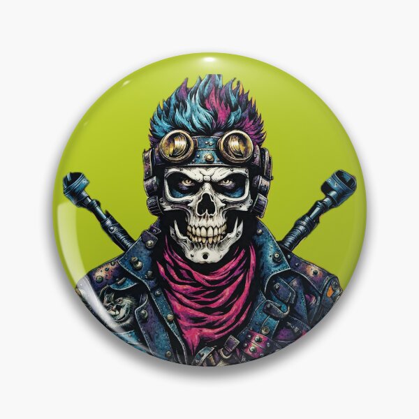 Item preview, New Danger Skull Solo designed and sold by Dirk Danger Designs.