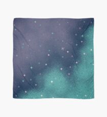 Flieder und Aqua Pixel Galaxy Tuch
