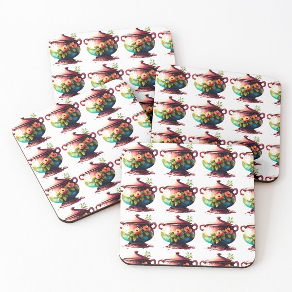 Item preview, Whimsical Watercolor Ceramic Creations designed and sold by Silver Medal.