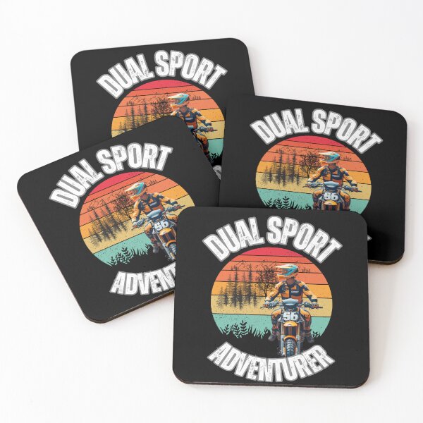 Item preview, DUAL SPORT adventurer motorcycle rider lifestyle design designed and sold by Jt41.