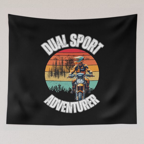 Item preview, DUAL SPORT adventurer motorcycle rider lifestyle design designed and sold by Jt41.