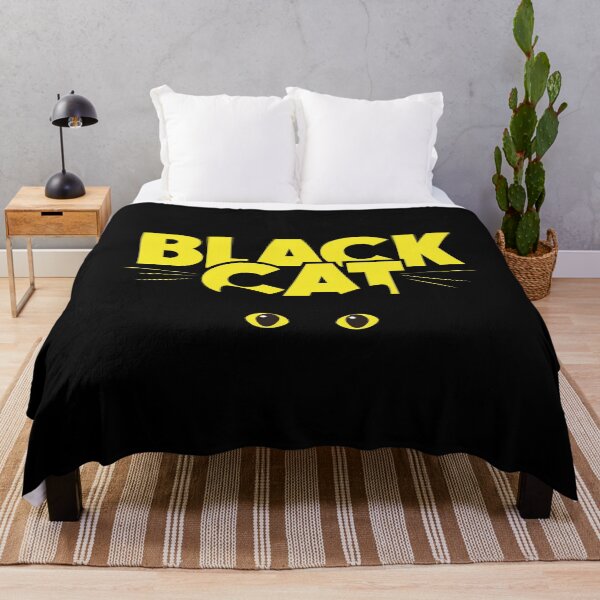 Item preview, Black Cat Funny Tee designed and sold by quickkaart.