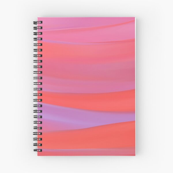 Aperçu de l'œuvre harmonie de couleurs colorées de rose et orange et jaune créée et vendue par KIRART.