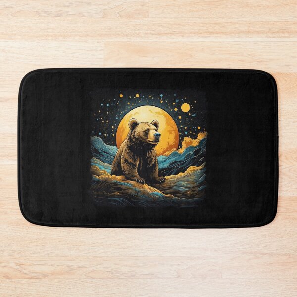 Item preview, Solitude Unleashed: A Lone Bear in Art designed and sold by WantStore.