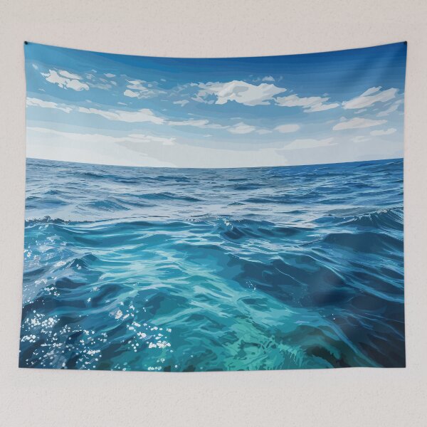 Item preview, The Blue Ocean designed and sold by Vector Scout Lab.